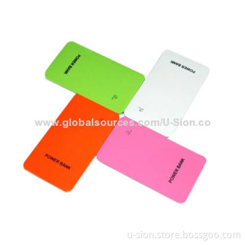Fashionable Ultra-thin Power Banks, with Long Life Cycles and High Capacity of 10,000mAh
